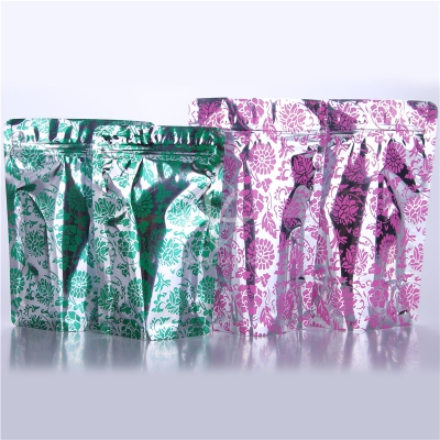 5 pcs Aluminum Foil Pouch For Underwear / Alu Foil Nuts Packaging / Stand Up Zipper Food Bag